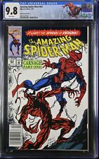 Amazing Spider-Man #361 Newsstand (Marvel 1992) CGC 9.8 1st Carnage Custom Label picture
