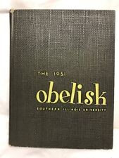 1951 SOUTHERN ILLINOIS UNIVERSITY, CARBONDALE, ILLINOIS YEARBOOK - OBELISK SIU picture