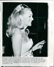 1966 Pat Montandon Model To Wed Atty Melvin Belli, Tokyo Society Wirephoto 8X10 picture