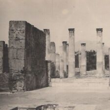 Vintage 1900s RPPC Pompeii Pompei Ancient City Naples Campania Italy Postcard picture