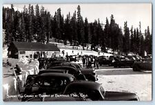 Berthoud Pass Colorado CO Postcard RPPC Photo Sunday Ski Crowd At Summit Winter picture