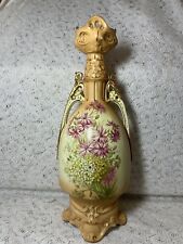ANTIQUE ROYAL WETTINA FOOTED VASE-AUSTRIA-ROBERT HANKE LATE 19th CENTURY  picture