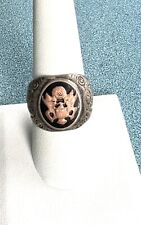 VINTAGE 925 STERLING SILVER US ARMY RING SIZE 9 picture