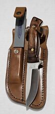 Vintage Coleman Western Fixed Blade Knife C103 Sheath/Stone Made in USA K-1987 picture