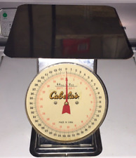Vintage Cabela's 44lbs 2oz stainless steel platform scale WORKS picture