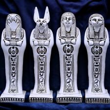 Authentic Handcrafted Sons of Horus Statues | Ancient Egyptian Deities Sculpture picture
