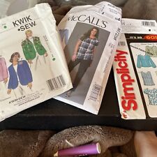 Lot of 3 Vintage Sewing Patterns picture