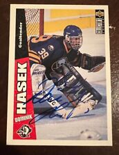 Dominik Hasek signed autographed 1996-1997 Upper Deck Collectors Choice Card picture
