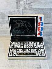 1984 Democratic National Campaign Jim Beam Computer Decanter Vintage picture