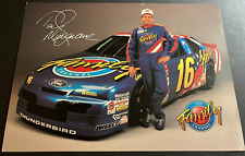 1994 Ted Musgrave #16 Family Channel Ford Thunderbird - NASCAR Hero Card Handout picture