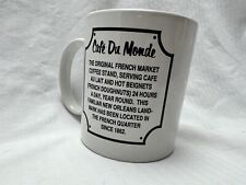 ORIGINAL VINTAGE CAFE DU MONDE FRENCH MARKET COFFEE STAND NEW ORLEANS MUG picture
