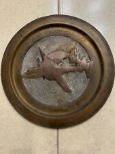 E2CHawkeye Copper & Brass Plaque Egyptian Air Force Northrop Grumman Airplane picture