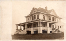 Mr. & Mrs. John Kennedy House in Kingman Kansas KS 1900s RPPC Postcard Photo picture
