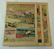 1943 six page cartoon story ~ US ARMY AIR TRANSPORT COMMAND picture