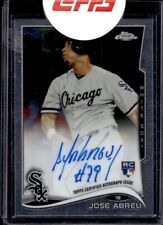 2014 Topps Chrome JOSE ABREU Rookie On Card AUTO RC picture