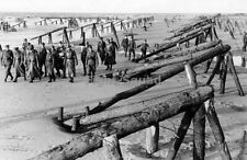 WW2 Picture Photo France 1944 Erwin Rommel inspecting the Atlantic Wall 2442 picture