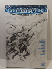 DC UNIVERSE REBIRTH DELUXE EDITION HARDCOVER LCSD 2016 EXCLUSIVE SKETCH EDITION picture