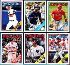 2023 Topps Series 1 / 2/ Update 1988 35th Insert Set *You Pick* Complete ur Set picture