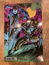 1994 WOLVERINE vs SPIDER-MAN MasterPrint Promo by Mark Bagley Master Print picture