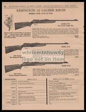 1965 REMINGTON Model 510X 511X, 512X .22 Rifle PRINT AD w/original prices picture