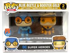 Funko Pop DC Super Heroes Blue beetle & Booster Gold Pack of 2 PX Previews picture