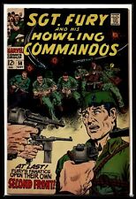 1968 Sgt. Fury and His Howling Commandos #58 Marvel Comic picture