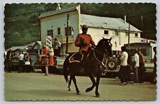 Postcard Canada Yukon Dawson City Royal Canadian Mounted Policeman picture