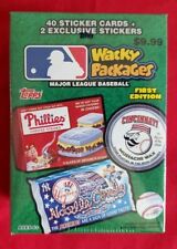 2016 WACKY PACKAGES MLB BASEBALL EXCLUSIVE FACTORY SEALED VALUE BOX picture