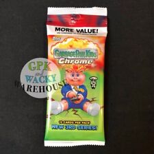 2020 GARBAGE PAIL KIDS CHROME SERIES 3 FAT PACK VALUE 12 CARDS +1 REFRACTOR GPK picture