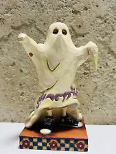 2010 Jim Shore Trick Or Treat Smell My Feet Halloween Boy Ghost Figurine 4017590 picture