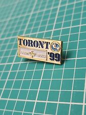 Vtg 1999 Toronto Cuta Actu Gold Tone Lapel Pin Hat Lanyard Pin picture