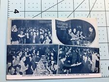 Vintage Servicemen's Dance Crystal Ballroom  Postcard - Hotel McAlpin New York picture
