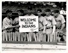 PF31 Original Photo WELCOME TO THE CLEVELAND INDIANS CHIEF ROGER PECKINGPAUGH picture
