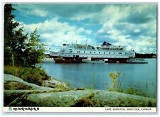 c1950's MS Lord Selkirk II View Lake Winnipeg Manitoba Canada Postcard picture