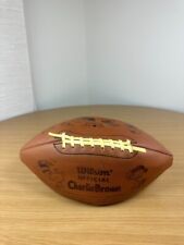 Vintage 1969 Rare Wilson official football Charlie Brown Collectors Item picture