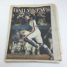 New York Daily News: Feb 17 2012, Gary Carter 1954-2012  picture