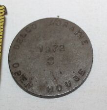 VTG 1972 Delco Moraine OH Open House Coin/Medal Rare picture