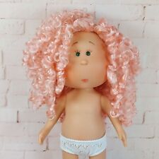 Doll Mia NO OUTFITS Red Curly 12'' Pink Gift Nines D'Onil picture