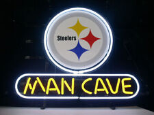 CoCo Pittsburgh Steelers Man Cave Logo Beer Neon Sign Light 24