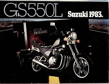 1983 Suzuki GS550L - 4-Page Vintage Motorcycle Ad picture