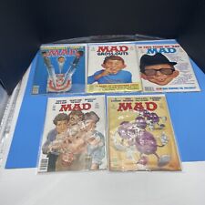 Vintage 1988 MAD Magazine Rambo Dundee Cal Raisin Men Baby Lot (5) picture