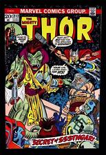 Thor #212 June 1973 1st Appearance Sssthgar Lizard John Buscema Gil Kane Cover picture