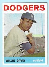 1964 Topps #068 Willie Davis Los Angeles Dodgers - Near Mint picture