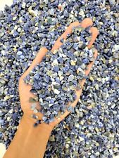 Mini Tumbled Sodalite Crystal Chips Bulk Gemstone Undrilled Loose Jewelry Beads picture