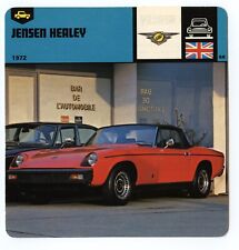 Jensen Healey - GT / Production Car Edito Service SA Auto Rally Card picture