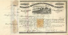 Michigan Southern and Northern Indiana Railroad Co. issued to Jay Cooke and Co.  picture