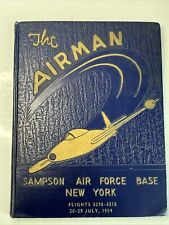 1954 The Airman Sampson Air Force Base YB Military July Flights 3298-3318 Names picture