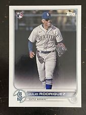 2022 TOPPS JULIO RODRIGUEZ #659 SEATTLE MARINERS RARE IMAGE VARIATION SET MINT picture