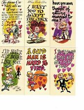 1961 GIANT FUNNY VALENTINE SET (55) picture