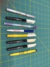 VINTAGE Lone Star  Light Beer  Pen Lot 8 Taylor Distributing Co.  Rare HTF READ picture